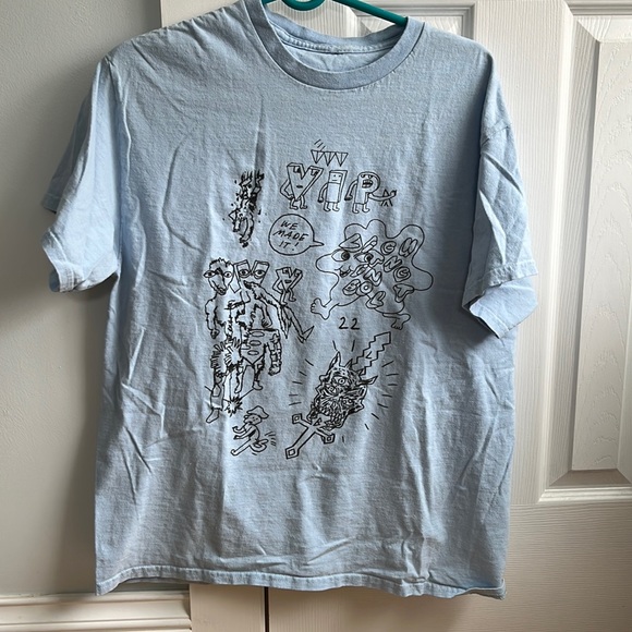 Shirts Lightning Bolt Band Shirt Size L Poshmark